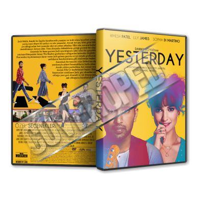 Yesterday - 2019 Türkçe Dvd Cover Tasarımı V3